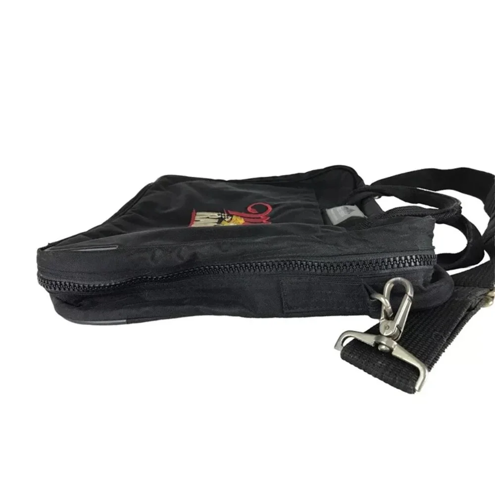 High‎ Sierra Unisex Black Miller Racing Detachable Adjustable Strap Document Bag